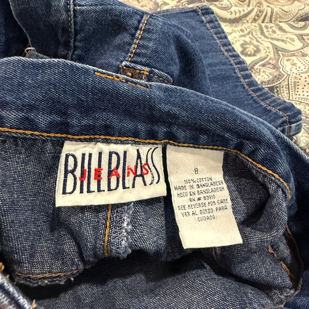 Bill Blass denim vintage jeans size 8 - Picture 9 of 11